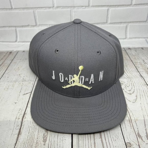 Jordan Other - Air Jordan Cool Gray Jumpman Hat‎ Snapback Cap Men